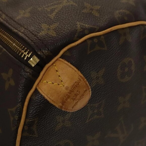 LOUIS VUITTON Monogram Keepall 55 Boston Bag - Picture 13 of 15